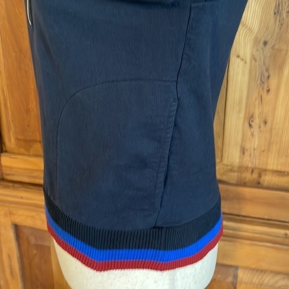 J. CREW Navy Blue Cotton Quarter Zip Pull Over Sweatshirt Sz. XS - Picture 11 of 16